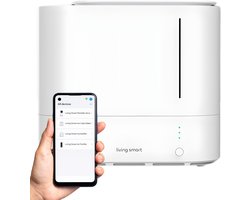 LivingSmart™ slimme luchtbevochtiger met App - 2.2L - <20m² - Ultrasoon - WiFi - luchtbevochtiger - humidifier - Binnnenklimaat