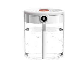 longziming -Luchtbevochtiger 2L – Stil Huishoudelijk Model met USB Aansluiting – Nachtlampfunctie & Fijne Mist – Ideaal voor Slaapkamer en Woonruimte – Wit