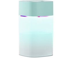 Luchtbevochtiger - 400 ml - groente - met USB-poort - Ultra stil - Automatische uitschakeling bij een laag waterniveau voor veilig gebruik - Ideaal voor droge winterlucht, kamers met airconditioning of babykamers - Verbeter het comfort