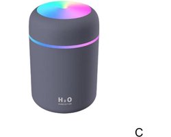 Luchtbevochtiger en LED-Nachtlampje – Grijs