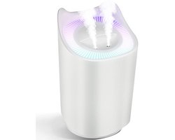 Luchtbevochtiger - Humidifier-3L luchtbevochtiger slaapkamer -gaat tot 20 uur mee-luchtbevochtigers-luchtbevochtigers thuis met kleurveranderend -babyplanten op kantoor-2 sproeiers-automatische uitschakeling-wit