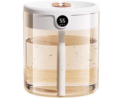 Luchtbevochtiger - luchtbevochtiger slaapkamer - 1 stuk - luchtbevochtigers woonkamer - luchtbevochtigers slaapkamer - lucht bevochtiger slaapkamer - luchtbevochtiger slaapkamer stil - 13.1*13.1*15.2cm