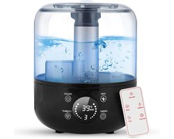 Luchtbevochtiger - Luchtbevochtiger Slaapkamer - Luchtbevochtiger Babykamer - 3 Liter - Ultrasone Luchtbevochtiger - Gemakkelijk Schoon Te Maken - Voor Baby'S En Kinderen, Geschikt Voor AllergieëN, Sinussen En Een Droge Huid