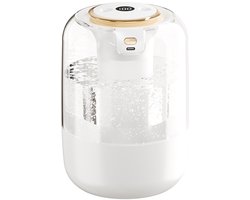 Luchtbevochtiger met aromatherapie-Air Humidifier-Stille luchtbevochtiger voor Woonkamer, Kantoor, Babykamer, Slaapkamer-Aromatherapie-LED Sfeerverlichting-2L-40m2