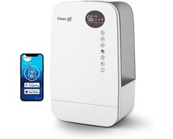 Luchtbevochtiger met Ionisator en Aromatherapie - Maximaal 480 ml/h - Voor Ruimtes tot 65 m²