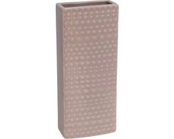 Luchtbevochtiger voor radiator - rechthoekig - luna oudroze - aardewerk - 17,7 cm - waterverdamper