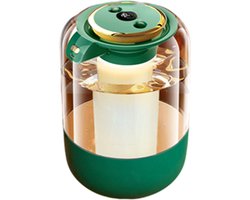 luchtbevochtigers-luchtbevochtiger slaapkamer- 2,2L luchtbevochtiger - 20 uur looptijd, stil 22 dB -luchtbevochtiger met hygrometer -luchtbevochtigers voor thuis, babykamer en planten, automatische uitschakeling en eenvoudig vullen via de bovenkant