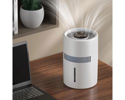 Luchtreiniger en luchtbevochtiger in één, 4L stille 2-in-1 slimme luchtbevochtiger voor thuis en de babykamer