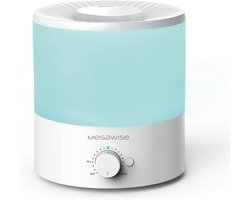 MegaWise Luchtbevochtiger - Humidifier - Humidifier Babykamer - Draagbare - Portable