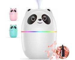 Mini Luchtbevochtiger - Kids Baby Nachtlicht - 220ml/6 Uur - USB Kabel - Slime en Hoest - Klein