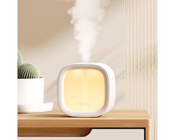 Persoonlijke mini-luchtbevochtiger nachtlampje - draadloos - 300 ml - baby's - stil - draagbaar - gemakkelijk te reinigen - HTML content nodig luchtbevochtiger
