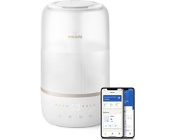 Philips Luchtbevochtiger 1000-serie HU1510/04 - Stille werking (19 dB) - Aromatherapie - Wit