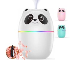 Provento - Luchtbevochtiger voor baby's en kinderen - 220 ml - USB-kabel - Nachtlampje - Verlichting slijm en hoest - Mini formaat - Tot 6 uur runtime.