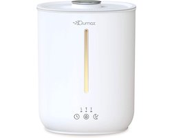 Qumax Luchtbevochtiger met Aromatherapie – Air Humidifier – Diffuser voor Woonkamer, Kantoor, Babykamer, Slaapkamer – Verschillende Standen – Stil Ontwerp – Vernevelaar 2,8L