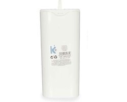 Radiatorbak luchtbevochtiger - waterverdamper - wit - kunststof - 21 x 9 cm