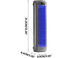 Sensova Airconditioning Zonder Afvoerslang Voor Thuis - Stille Mobiele Koeling Met Wandmontage Zonder Boren - Elektrische Ventilator Voor Keuken en Badkamer, Energiezuinig Alternatief Voor Traditionele Airconditioning