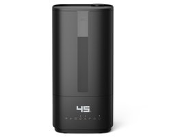 Stadler Form Oliver Black – Ultrasoon luchtbevochtiger met UV-hygiëne – 420 g/u – 6,8 L tank – Hygrostaat & Auto-modus – 6 outputniveaus – Voor 60 m² – Afstandsbediening