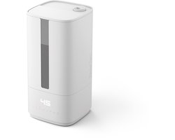 Stadler Form Oliver White – Ultrasoon luchtbevochtiger met UV-hygiëne – 420 g/u – 6,8 L tank – Hygrostaat & Auto-modus – 6 outputniveaus – Voor 60 m² – Afstandsbediening