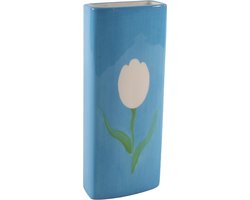 Svenska Living luchtbevochtiger radiator - blauw - porselein - 20 x 8 x 4 cm - waterverdamper kinderkamer