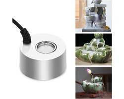 Ultrasonic Mist Nebulizer - 350ml/Hour - Ultrasonic Mist Maker - Humidifier voor Fountain Pond Aquarium Garden Rockery - Halloween Pumpkin Witch Pot
