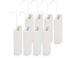 Verwarming waterverdamper set – 8 stuks – 9x19.5 cm – Luchtbevochtiger Verbetert luchtkwaliteit – Onderhoudsvrije verdampingsbakjes