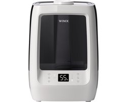 Winix Luchtbevochtiger L500 - 3 in 1 Ultrasone luchtbevochtiger met uv-technologie – Geruisloos - Grote Watertank 7,5 liter – Aromatherapie - Automatische functie met Hygrometer - Aroma diffuser - Humidifier - Luchtbevochtigers - Timer en Nachtstand