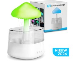 Ye Luchtbevochtiger met Aromatherapie – Humidifier – Vernevelaar – Verschillende Standen – Stil Ontwerp – 0,45L