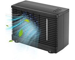 12V Mini Airconditioner Koeler, Verdamper Waterkoeler Autoventilator, Autoruit Ventilatierooster Verstelbare Ventilatorkoeler, voor Thuis Kamperen 20 x 11 x 15 cm