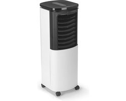 4-in-1 mobiele luchtkoeler - luchtzuiveraar, luchtbevochtiger en ionisator met actieve koeling