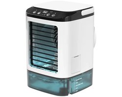 Air Comfort Mini – Draagbare Luchtkoeler - Ventilator - Dual-Spray Ultrasoon Mist & 3 Snelheden
