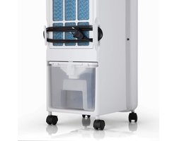 Airco-3-in-1-Mobiel Verdampingsluchtkoeler-Draagbaar- Oscillatie -Afstandsbediening, 3 Snelheden, 3 Koelboxen, 55W, 6L - Kunststof/metaal