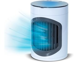 AMA® Airco Zonder Afvoerslang - Luchtkoeler - Aircooler - 3 Standen - Zonder Afvoerslang - Wit - 21x21x31cm