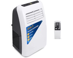 AMA® Airco Zonder Afvoerslang - Luchtkoeler - Aircooler - 3 Standen - Zonder Afvoerslang - Wit - 35x37x69cm