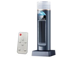 Bladloze Toren Airconditioner voor Slaapkamer en Kantoor | Stille Luchtkoeler met 6 Snelheden en Afstandsbediening