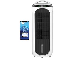 Clean Air Optima® CA-106 Smart - 4in1 Aircooler, Luchtkoeler, Luchtreiniger, Luchtbevochtiger en Ventilator met dynamische luchtstroom
