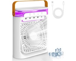 DnA® Airco Zonder Afvoerslang - Airco - Aircooler - Wit - 26cm x 8cm x 21cm