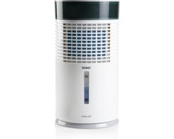 DOMO DO159A Aircooler Chillizz - 3-in-1: Luchtkoeler/Luchtbevochtiger/Luchtreiniger - Wit/Zwart