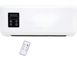 Draagbare Airco - Mobiele Airconditioner Kleine Airco - Ruimte Koelen en Verwarmen - Wandmontage of Tafelmodel - 1.2m Snoerlengte - Wit