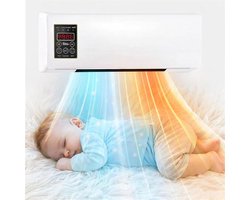Draagbare Airco - Ventilator Verwarming - Kamer Klimaat - Snelle Koeling Verwarming - 54x20x11cm - Wit