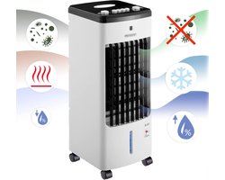 Industrialhome Mobile Aircooler 4-in-1 - 60W - 330m³/h - 3,5L - Wit