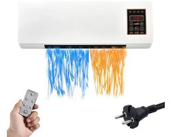 Innovastore Wandkachel - Wandmodel Luchtcirculatie - Elektrische verwarmer - Warmte ventilator - Split-unit - Blaassysteem - 1800W