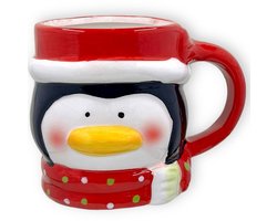 Keramische Christmas Mug - Pinguïn Design - 350 ml Capaciteit