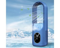 kleine airco - USB mini ventilator - met 6 windsnelheden en 6 timers - mini aircooler - mini airconditioning - Voor Thuis en Kantoor