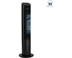 LifeStages -Aircooler - 5-In-1 Mobiele Luchtkoeler Met Nachtmodus - Ventilator - Stil - Luchtbevochtiger En Luchtreiniger - Torenventilator