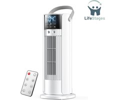 LifeStages - Aircooler - Multifunctioneel - 3-in-1 luchtkoeler - Wit