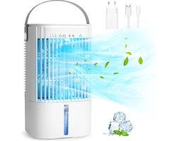 Mini-airco - Kleine airco - Mini luchtkoeler - Mini luchtkoeler - Mini luchtkoeler met water