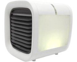 Mini Aircooler - Mini luchtkoeler - Alternatief voor mini airco of kleine airco - Wit