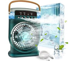 Mobiele Airco - Airconditioning - Ventilatoren - Airco Zonder Afvoerslang -Groen