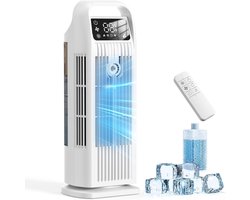 Mobiele Airco - Persoonlijke Koeler - Ruimte Verkoelen - Zonder Afvoerslang - 1.2L Tank - Poolwit