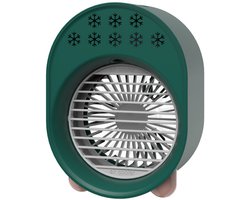 Mobiele airconditioner - mobiele air conditioner - aircooler - draagbare mini-accu-airconditioner - met verdampingskoeling - zonder uitlaatkanaal - stil